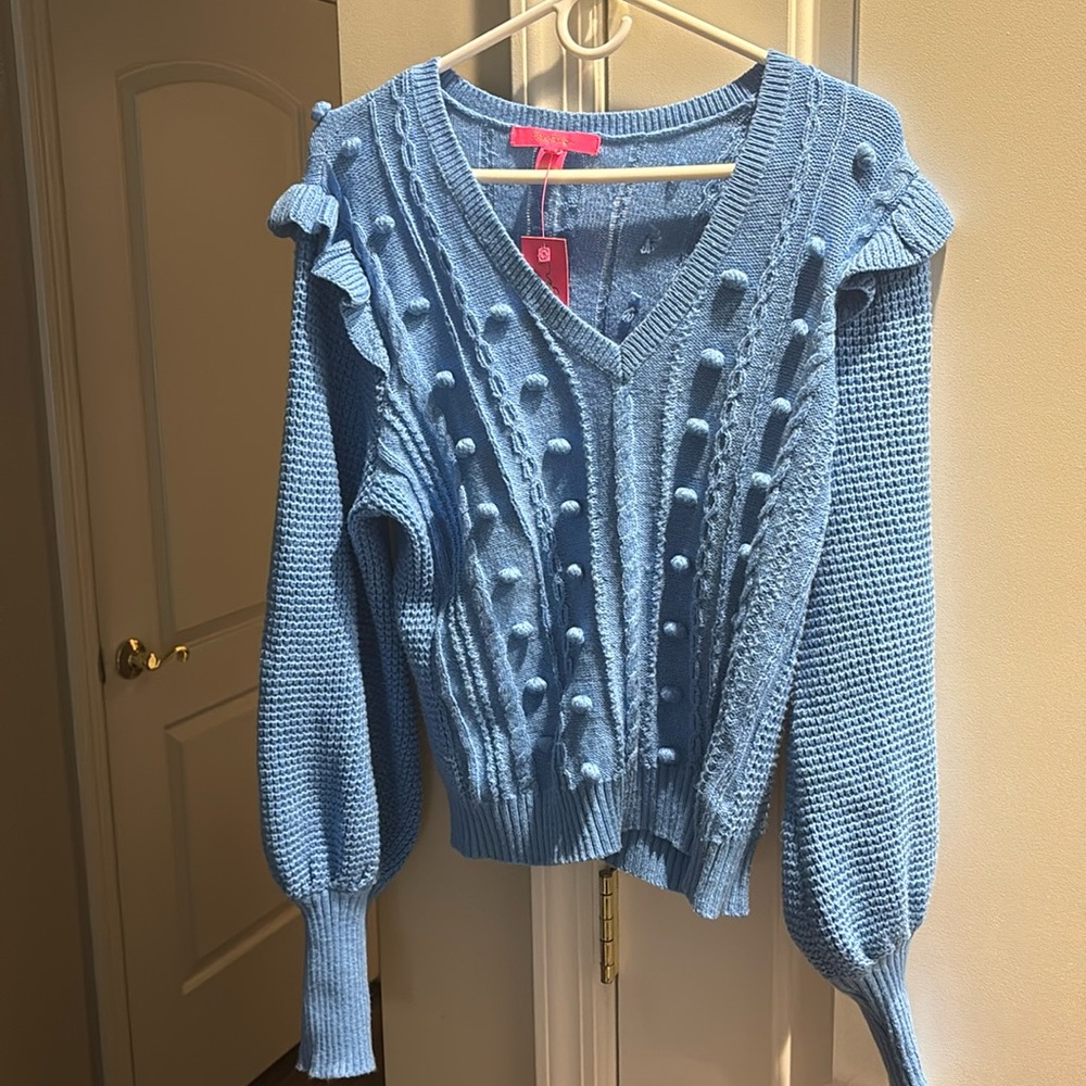 Lilly Pulitzer Greta Sweater.
.